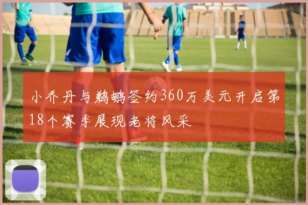 小乔丹与鹈鹕签约360万美元开启第18个赛季展现老将风采